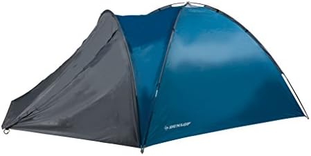 Les meilleures tentes camping pop-up pour 1 à 2 personnes DUNLOP, Bleu/Gris