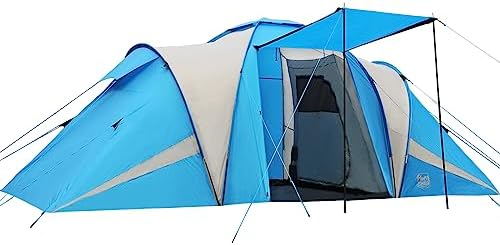 Les meilleures tentes de camping familiales (4 ou 5 personnes) avec système Quick-Up : Qeedo Quick Villa