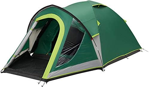 Comparatif tentes familiales : Coleman Oak Canyon 4 avec chambre occultante, capacité 4 personnes, idéale pour le camping.