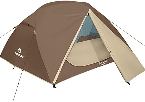 Les meilleurs tents de camping imperméables et légers: Bessport Tente 2-3 Personnes.