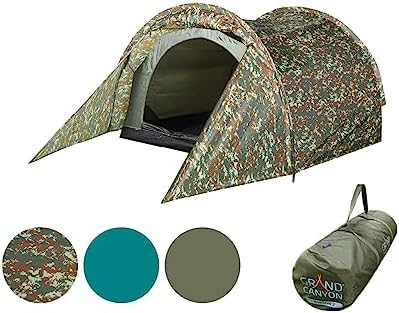 Comparatif de la Tente Tunnel Grand Canyon Robson 3 (3 Personnes) : Choisissez Votre Couleur