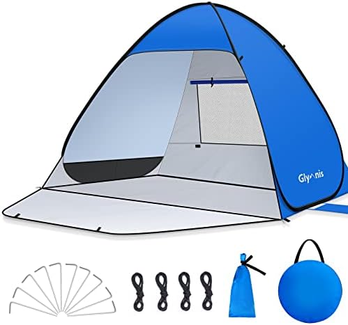 Les meilleures tentes de plage automatiques pour 4-6 personnes: Glymnis Tente de plage hydraulique