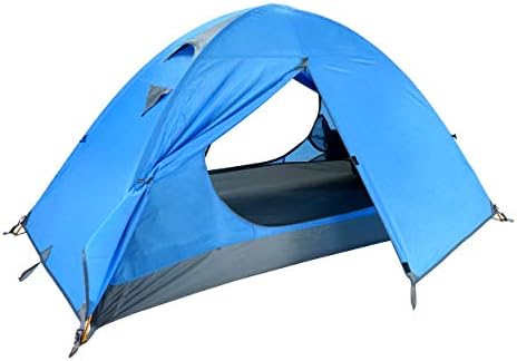 Meilleures tentes de camping DUNLOP 1-2 Personnes: Pop-up, Outdoor, Bleu/Gris