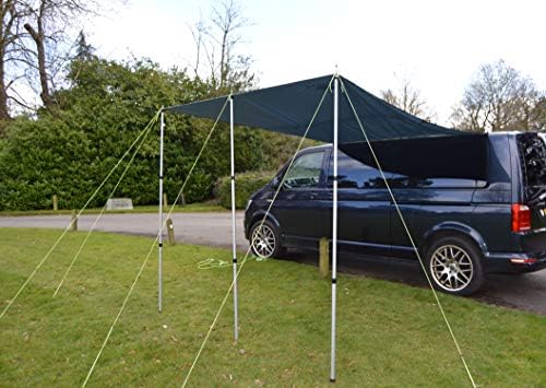 Les Meilleurs Accessoires de Tente Caravane: VidaXL Tente Universelle avec Auvent Amovible – Gris