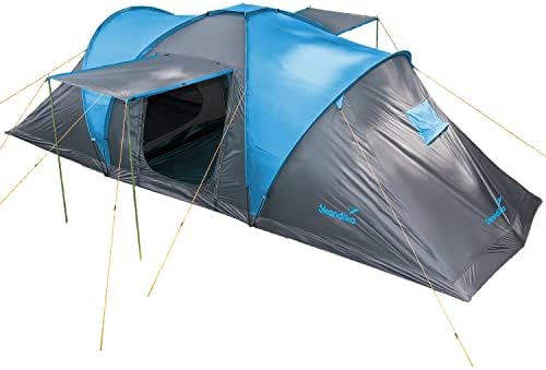 Les meilleures tentes de camping pour 4 personnes: Skandika Hammerfest 4/4+ avec ou sans tapis de sol cousu