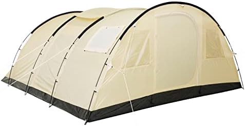 Les Meilleures Tentes Tunnel pour 6 Personnes : CampFeuer Tente Caza, 5000 mm Eau, Sol Cousu