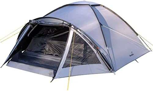 Les meilleures tentes tipi indiens pour 6 personnes, hauteur 2m50, diamètre 3m65 – Gris