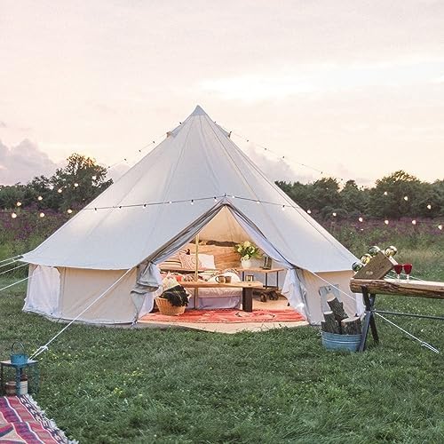 Top 5 Tentes de Cloche en Toile pour Toute l’Année