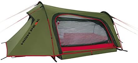 La meilleure tente familiale High Peak Tauris 4 : tunnel polyvalent noir/vert