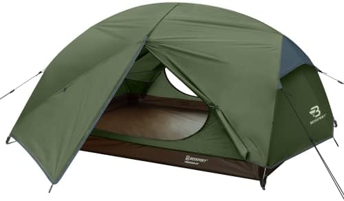 Sélection des meilleures tentes de camping 2 personnes légères et ventilées – Tente dôme camouflée, Outsunny
