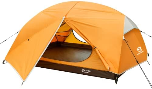 Les Meilleures Tentes 2 Personnes Légères et Ventilées : Outsunny Tente de Camping Camouflage