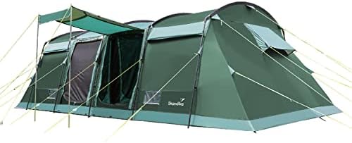 Les meilleures tentes de camping pour 5/7 personnes avec/sans technologie Sleeper, tapis de sol cousu: Skandika Tente Tunnel Egersund