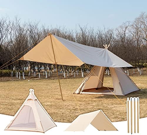 Les Meilleures Tentes Safari Camping : Confortables, Spacieuses et Idéales pour le Camping Pyramide Tipi Tente Adulte