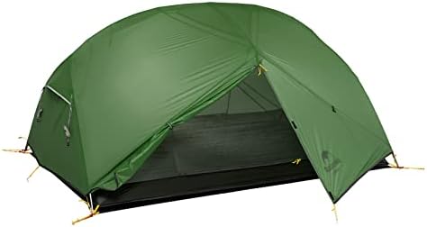 Les meilleures tentes de camping doubles ultralégères Naturehike Mongar en silicone.