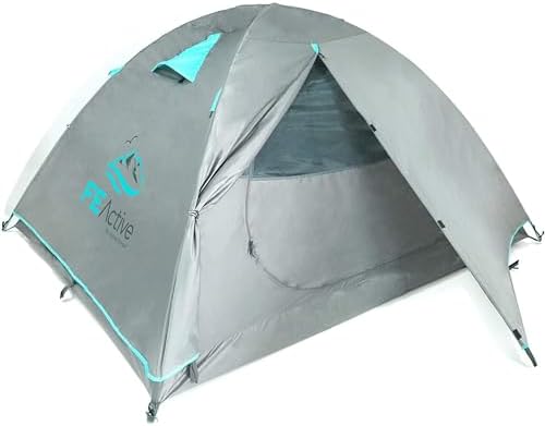 Les Meilleures Tentes de Camping pour 4 Personnes avec Toit Solaire et Couverture Anti-Pluie – GYMAX