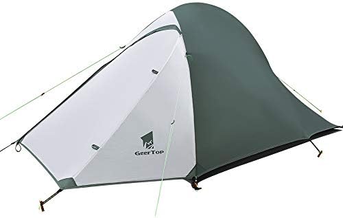 Les meilleures tentes de camping GEERTOP pour 2 personnes: ultra légères et étanches