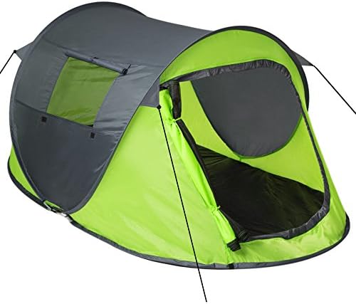 Les Meilleures Tentes Pop-up DUNLOP 1-2 Personnes pour le Camping Outdoor