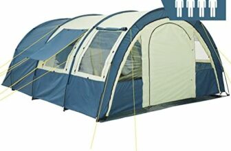 Top 5 Tentes Tunnel de Camping 6 Personnes: CampFeuer avec Vestibule Immense