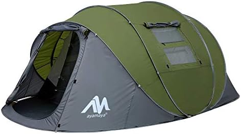 Les meilleures tentes de camping instantanées pour 4 à 6 personnes: AYAMAYA