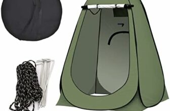 Les Meilleures Tent de Douche de Camping : Jetcloud Tente de Douche Pop up Pliable Impermeable