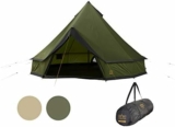 Les meilleures tentes de groupe pour 10 personnes : Découvrez la Tente pyramidale Tipi Grand Canyon Indiana 10