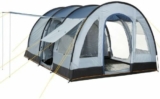 Les tentes CampFeuer Tunnel Multi 4 personnes | Spacieux vestibule, 5000mm col. eau | Inclus tapis sol