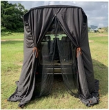 Les meilleures tentes portables hydrofuges pour SUV : SA&MC Tente de Hayon noire – pratique et polyvalente