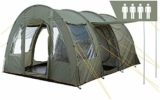 Comparatif des meilleures tentes tunnel CampFeuer pour 4 personnes | Imposant vestibule, 5000 mm de colonne d’eau | avec tapis de sol
