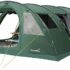 Les meilleures tentes de camping Skandika pour 4 personnes – Tente tunnel Kemi avec 2 cabines et paroi frontale amovible