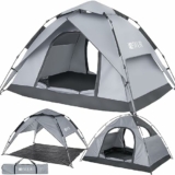 Les Meilleures Tentes de Camping Familiales Pop-Up Outsunny – Parfaites pour 4 Personnes!