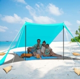 Les meilleurs abris de plage portables: Brace Master Tente de Plage avec Protection