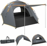 Les Meilleures Tentes de Camping Légères pour 3 Personnes: Cflity Pop-up Dôme
