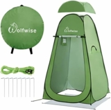 Les meilleurs cabinets de changement portables pour le camping: Notre sélection de la tente de douche pop-up WolfWise