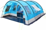 Comparatif des tentes de camping tunnel familiales Skandika Helsinki – 525 x 410 cm – 6 personnes