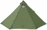Les meilleures tentes pyramidales Tipi Tente Chaudes avec Trou de Poêle