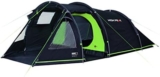 Les Meilleures Tentes Familiales Forme Tunnel: High Peak Tauris 4 Noir/Anthracite/Vert