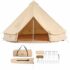 Top Tentes de Bell en toile de coton pour le camping safari