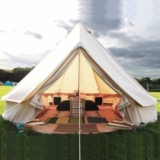 5 Tentes de Bell en Toile de Coton pour un Camping Safari confortable