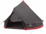 Les meilleures tentes de camping 4 personnes: JUSTCAMP Lake 4 (470 x 230 x 190 cm)