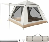 Les meilleures tentes de camping avec toit solaire: GYMAX tente dôme pour 4 personnes