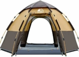 Les meilleures tentes escamotables pour 4 à 6 personnes: confort et praticité pour le camping