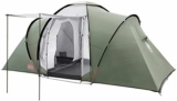 Meilleures tentes Coleman Oak Canyon 4 : Technologie de chambre noire, idéale pour camping en famille