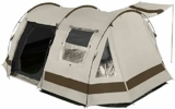Les meilleures tentes de camping Skandika Tente Tunnel Kemi pour 4 personnes | Tente de camping spacieuse avec 2 cabines et auvent amovible