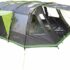 Les meilleures tentes familiales pour adultes : High Peak Tauris 4 – Tunnel mixte, couleur noir (Anthracite/Vert)