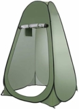 Les meilleures tentes de douche de camping : Pop-up pliable avec sac de transport en polyester Outsunny