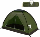 Les Meilleures Tentes Pop-up DUNLOP 1-2 Personnes pour le Camping en Plein Air