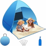 Les meilleures tentes de plage portables avec protection – Brace Master Tente de Plage Portable, Abri de Plage