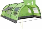 Les meilleures tentes tunnels pour 6 personnes pour le camping en groupe et les festivals.