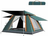 Les meilleures tentes familiales légères et étanches avec grande porte et 4 fenêtres.
