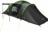Les Meilleures Tentes de Camping Skandika pour 4 Personnes | Hauteurs spacieuses, cabines séparées, et paroi frontale amovible | Colonne d’eau 3000 mm